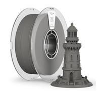 kexcelled PLA Rock Filamento para Impresora 3D 1,75 mm +/- 0,03 mm, Textura de Granito, Apto para la Mayoría de Impresoras FDM, Bobina de 1 kg (2,2 lbs), Cement Gray