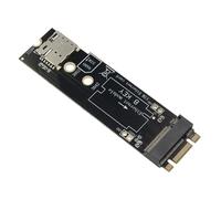 KEXIAO Adaptadores 2280 a B para módulo de red 3042/3052 compatible con conexiones con protocolos PCIe
