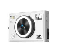 KEXIAO Cámara digital 5K 64MP con filtro de belleza Cámara de enfoque automático para fiestas de moda y viajes con zoom 18X niños