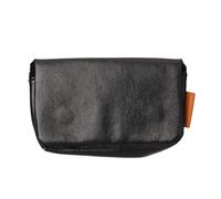 KEXIAO Funda de piel sintética suave y ligera para cámara G9X, Elegante negro, 16x9cm
