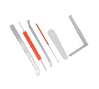 KEXIAO Juego completo de reparación de instrumentos de viento de madera, juego de mantenimiento ergonómico adecuado para clarinete, flauta y saxofón
