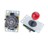 KEXIAO Juego de 2 codificadores USB de 0 retardos, actualizaciones de palanca de mando de fácil instalación, compatible con sistemas adecuados para proyectos de juegos de PC