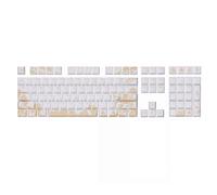 KEXIAO Juego de teclas de bordado de 135/108 teclas, doble disparo, retroiluminadas, sublimaciones de 5 lados para teclado mecánico