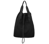KEXIAO Mochila deportiva con cordón, bolsa de gimnasio, resistente al agua, para mujeres y hombres, mochila de viaje, Negro -, as show