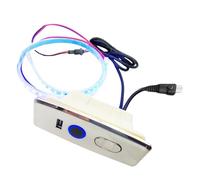 KEXIAO Prácticos controladores de luz de sofá motorizados con tiras LED de 5 colores, diseños y silencios, funcionamiento del motor, uso diario