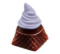 KEXIAO - Tecla moldeada de helado para videojuegos teclados mecánicos de estructura realista, cómoda escritura