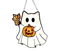 Kexpery 2D acrílico Ghost Grant-up para la decoración de la Ventana Interior de Halloween al Aire Libre