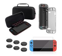 Kexpery Cambiar 2 Bolsas de Transporte con protección de Vidrio Vestida Estuche Resistente Compacto para Consola y Accesorios de Juego