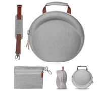 Kexpery Estuche rígido de Estuche de Viaje Protector a Prueba de Golpes Hombro/Bandolera/Bolso Impermeable Antiarañazos con Correa para el Hombro y Bolsa de Accesorios para Altavoces Kardo