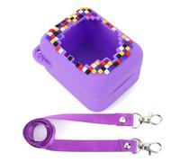 Kexpery - Funda protectora para juguete virtual interactivo Bitzee Digital Pet (silicona, resistente a los golpes, funda protectora anticaída), color morado