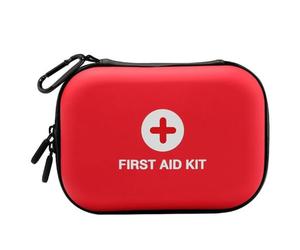 Kexpery - Funda rígida de primeros auxilios impermeable vacía para proteger a tus seres queridos, estuche de primeros auxilios, bolsa vacía para el hogar, bolsa portátil de emergencia médica para el