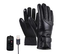 Kexpery - Guantes de ciclismo (piel suave, cortavientos, para pantalla táctil)