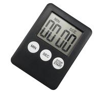 Kexpery Temporizador electrónico multifunción Reloj Despertador Deportivo Digital Cronómetro Pantalla LCD Magnético para Ejercicios Deportivos Hornear Cocinar