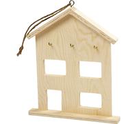 Key Cabinet, size 20x2x17 cm, plywood, 1 pc (Importación USA)