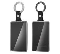 Key Card Holder Case for Tesla Model 3 Model Y S/X Soft TPU Full Protection Key fob Cover Shell Accessories Key Chain 2 PCS