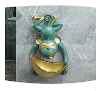 Key Decoration, Wall Hanging Storage Box, Sculpture Decoration for Hallway, Living Room, Apartment, Home Decoration, Gift,Animal F