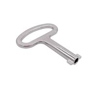 Key fit for Triangle lock Square lock Airfoil lock that be applied to train High-speed rail Elevator and Cabinet door(A)