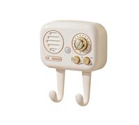 Key Hanger, Key Rack, Space Saving Audio Reminder Adjustable Volume Easy Installation Lightweight Design Quick Setup Battery Powered Compact Size, Storage Hooks for Kitchen, 3.27×2.28inches