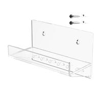 Key Hanger Wall Mount, Entryway Key Holder | Clear Acrílico Entryway Key Rack con 6 Ganchos - Organizador de almacenamiento para documentos de letras, decoración de la cocina sala de estar