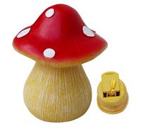 Key Hiders Outside - Mushroom Shape Cash Secret Container | Waterproof Outdoor Keys Box for Hidden Storage | Ideal for Garden, Yard, Patio, Porch, Flower Bed, Home, Outdoor Decoration and Secure Key