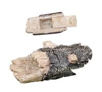 Key Hiders Outside - Resin Wooden Look Garden Decor | Resin Wooden Look Garden for Shrubbery Paths Yard House Backyard Porch Patio Garage Shed Vacation Renters