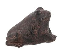 Key Hiders, Secret Storage, 4.53x3.74x3.74 Inches, All Weather Protection Frog Shape Resin Statue, Hiding Container for Outdoor, Garden, Lawn, Balcony, Change and Jewelry