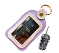 Key Holder Case - Protective Leather Keychain Bag, Compact Travel Key Pouch with Secure Closure Feature, Organized Storage Function, Ideal for Women Men Camping Business Trips