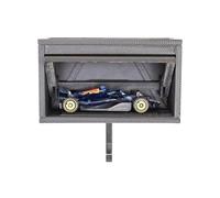 Key Holder for Wall | Decorative Wall Key Holder Holder for Wall, Wooden Space-Saving Key Rack, Car Garage Oden,Car Garage Shape Hat Hanger with Opening Door for Living Room, Coat Organizer Hook