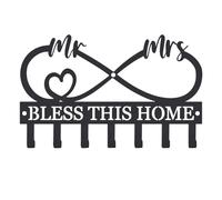 Key Holder For Wall - Hollow Design Craft Rack - Wall Mount Key Holders For Bathroom Door Homes Apartment Entryway Kitchen Office Bedroom Garage Home Kitchen