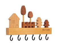 Key Hook Holder For Wall | Towels Hooks Showers Wood Clothes Hooks H