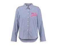 Key Largo Blusa 'Sunshine' azul / blanco L azul / blanco