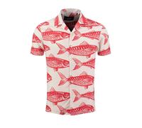 Key Largo Camisa beige / rojo S EUR