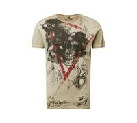KEY LARGO MT Hype Round Camiseta, Mil.Green (1502), M Hombres