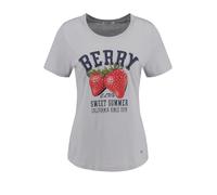 Key Largo Camiseta 'Berry' marino / gris claro / verde / rojo L marino / gris claro / verde / rojo