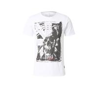 Key Largo Camiseta 'Liberty' gris / taupe / negro / blanco L gris / taupe / negro / blanco