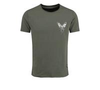 Key Largo Camiseta 'MT ETERNITY' gris / caqui / blanco Hombre Key Largo XXXL gris / caqui / blanco