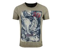 Key Largo Camiseta 'MT HOUSTON' navy / verde / oliva / rojo Hombre Key Largo XXXL navy / verde / oliva / rojo