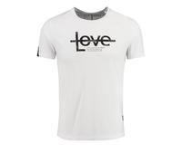 Key Largo Camiseta 'MT LOVE YOU' negro / blanco Hombre Key Largo L negro / blanco