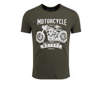 Key Largo Camiseta 'MT OREGON TRAIL' verde / blanco Hombre Key Largo M verde / blanco
