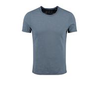 KEY LARGO Camiseta para Hombre Bread New Round, Picapiedra Azul (1233), L