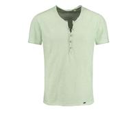 KEY LARGO Camiseta para Hombre con botón de lemonada, Verde Pistacho (1549), M