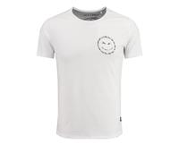 KEY LARGO Camiseta para Hombre Think Round, Blanco (1000), M