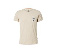 Key Largo Camiseta 'POTENTIAL' arena / gris / negro / blanco Hombre Key Largo S arena / gris / negro / blanco