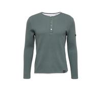 Key Largo Camiseta 'SANDRO' verde oscuro / blanco L verde oscuro / blanco