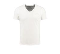 KEY LARGO Soda New V-Neck Camiseta, Blanco, S para Hombre