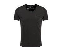 KEY LARGO Camiseta Soda New V-Neck para Hombre, Negro (1100), S