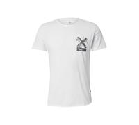 Key Largo Camiseta 'SUMMER SPLASH' gris oscuro / verde / rosa / blanco, Talla XL