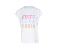 KEY LARGO Camiseta VIVA blanco | M