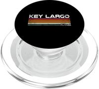 Key Largo Florida Keys Diseño Retro Key Largo FL PopSockets PopGrip para MagSafe