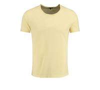 KEY LARGO Freeze Round Camiseta para Hombre, Amarillo Pastel (1418), M